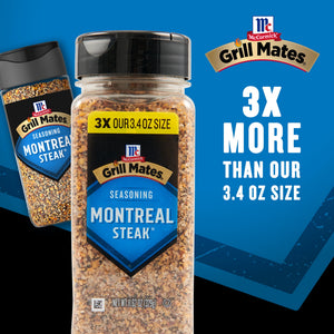 Grill Mates Montreal Steak Seasoning, 11.62 oz Bottle — coffee and drinks product, view 3