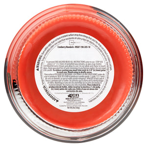 Mainstays Cranberry Mandarin Scented Single-Wick Candle, 20oz Glass Jar — home and garden product, view 7