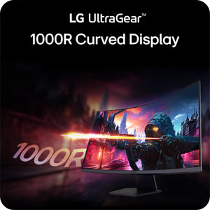 LG 32" UltraGear QHD AMD FreeSync Curved Gaming Monitor - image 6 of 6