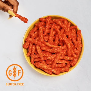 Cheetos Crunchy Cheese Flavored Snacks Flamin Hot Party Size 15 oz Bag — grocery product, view 3