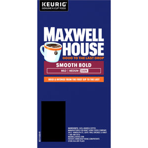 Maxwell House Smooth Bold Roast Coffee K-Cup Pods, 24 ct Box — coffee and drinks product, view 4