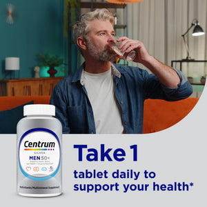 Centrum Silver Mens 50 Plus Multivitamin With Vitamin B & D3, 65 Count — supplement pack, view 5