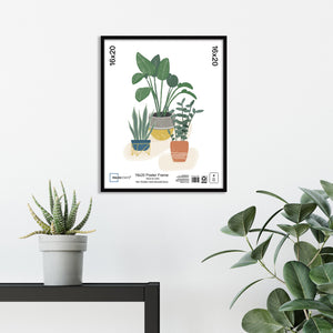 Mainstays – 16x20 Picture Frame – Black Flat Profile Wall Photo Frame — home and garden product, view 6