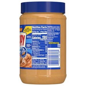 SKIPPY SUPER CHUNK Peanut Butter, 7 g Protein Per Serving, Shelf-Stable, 40 oz Plastic Jar — grocery product, view 4