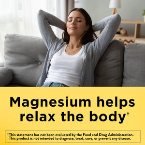 Nature Made Magnesium Oxide 250 mg Tablets, Supports Muscle Relaxation, 300 Count — supplement pack, view 4