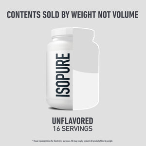 Isopure Zero Carb 100% Whey Protein Isolate Unflavored Protein Powder, 25g, 16 Servings — sports nutrition product, view 7