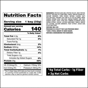 Quest Tortilla Style Protein Chips, Chili Lime, 1.1oz - 4 Count Bags — sports nutrition product, view 9