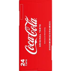 Coca-Cola Soda Pop Cans, 12 fl oz, 24 Pack — coffee and drinks product, view 15
