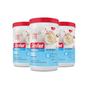 SlimFast Original French Vanilla Meal Replacement Shake Mix, 10g Protein, 22 Servings — sports nutrition product, view 6