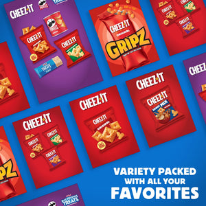 Cheez-It Cheese Crackers, Baked Snack Crackers, Lunch Snacks, Original, 20oz Box (20 Packs) — grocery product, view 10