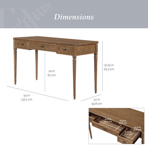 My Texas House Adler Writing Desk - image 4 of 6
