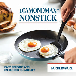 (3 pack) Farberware Easy Clean 12-Piece Nonstick Cookware Set with Cooking Tools - image 4 of 6