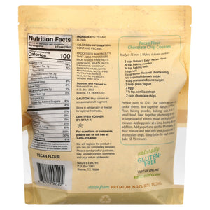 Nature’s Eats Finely Ground Pecan Flour - Gluten-Free, Keto & Paleo Friendly, Non-GMO, 16 oz — supplement pack, view 5