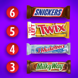 Mars Snickers, Twix, Milky Way & More Assorted Milk Chocolate Candy Bars - 18 Bars — grocery product, view 4