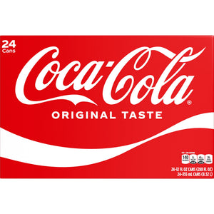 Coca-Cola Soda Pop Cans, 12 fl oz, 24 Pack — coffee and drinks product, view 13