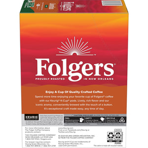Folgers Colombian Decaffeinated Coffee, Medium Roast, Keurig K Cup Brewers, 24 Count Box — coffee and drinks product, view 2