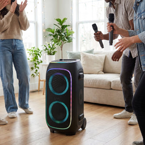 onn XL Wireless Party Speaker with Multicolor LED Lighting - image 2 of 6