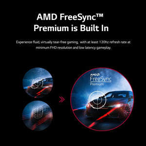 LG 27” UltraGear FHD 1ms 165Hz Gaming Monitor with AMD FreeSync™ Premium & Black Stabilizer (1920 x - image 4 of 6
