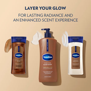 Vaseline Cocoa Radiant Body Lotion Cocoa for Dry Skin Cocoa Radiant Lotion Made — health and personal care product, view 8