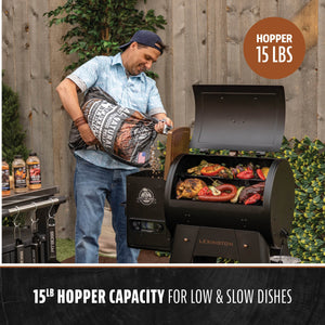 Pit Boss Lexington Wood Fired Pellet Grill and Smoker with Flame Broiler - image 6 of 6