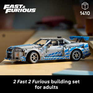 LEGO Technic 2 Fast 2 Furious Nissan Skyline GT-R (R34) Car - image 3 of 6