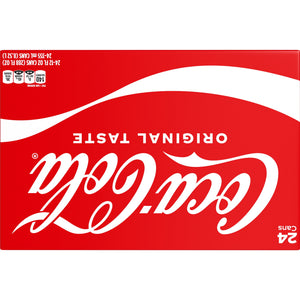 Coca-Cola Soda Pop Cans, 12 fl oz, 24 Pack — coffee and drinks product, view 14
