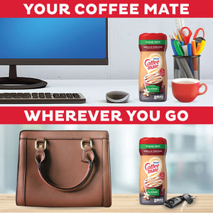 Coffee mate Vanilla Caramel Zero Sugar Powder Coffee Creamer, 10.2 oz — coffee and drinks product, view 5