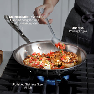 All-Clad D3 Stainless 3-ply Bonded Cookware Set - image 5 of 6