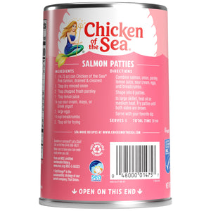 (3 pack) Chicken of the Sea Wild Caught Alaskan Pink Salmon, Traditional Style 14.75 oz — grocery product, view 3