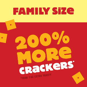 Cheez-It Extra Toasty Cheese Crackers, Baked Snack Crackers, 21 oz — grocery product, view 6
