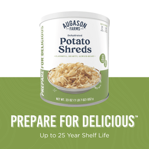 Augason Farms Dehydrated Potato Shreds Can, 31 Servings — grocery product, view 8