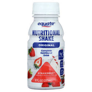 Equate Original Nutritional Shake, Strawberry, 8 fl oz, 24 Count — sports nutrition product, view 6