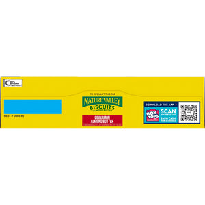 Nature Valley Biscuit Sandwiches, Cinnamon Almond Butter, 10 Bars, 13.5 oz — grocery product, view 13