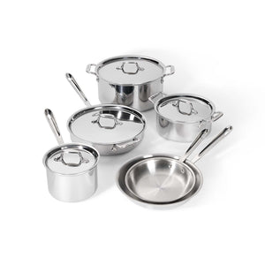 All-Clad D3 Stainless 3-ply Bonded Cookware Set