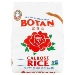 Botan Musenmai White Calrose Rice, 20 Lb — grocery product