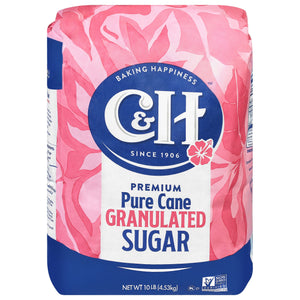 C&H Premium Pure Cane Granulated Sugar, 10 lb — grocery product