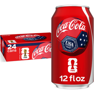 Coca-Cola Soda Pop Cans, 12 fl oz, 24 Pack — coffee and drinks product