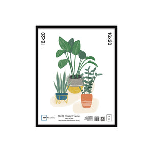 Mainstays – 16x20 Picture Frame – Black Flat Profile Wall Photo Frame — home and garden product