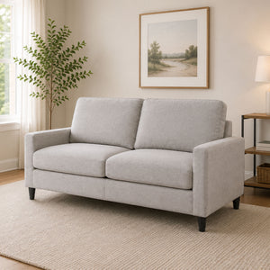 Mainstays 77 in Square Arm Sofa