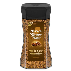 NESCAFÉ Taster's Choice French Roast, Dark Roast Coffee, Instant Coffee, 7 oz, 1 Jar — coffee and drinks product