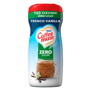 Coffee mate French Vanilla Zero Sugar Powder Coffee Creamer, 10.2 oz — coffee and drinks product
