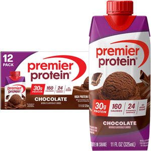 Premier Protein Shake, Chocolate, 30g Protein, 11 Fl Oz, 12 Ct — sports nutrition product