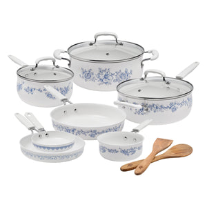 The Pioneer Woman 12-Piece Classic Aluminum Cookware Set