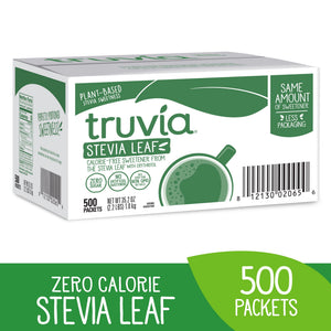 Truvia Original Calorie-Free Sweetener from The Stevia Leaf, 500 Count (35.25 oz Box) — grocery product
