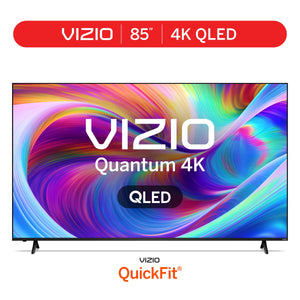 VIZIO 85" Class Quantum 4K QLED HDR Smart TV (VQD85R-10)