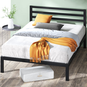 Zinus Mia 38" Metal Platform Bed Frame with Headboard