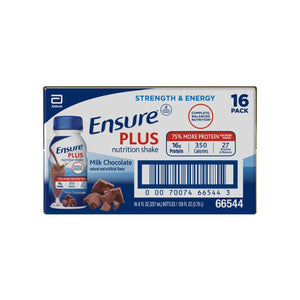 Ensure Plus Meal Replacement Nutrition Shake, Milk Chocolate, 16g Protein, 8 fl oz — sports nutrition product, view 13