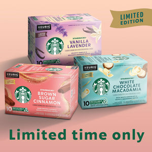 Starbucks Brown Sugar Cinnamon, Hot or Iced Coffee, Flavored K-Cup Coffee Pods, 22 Count — coffee and drinks product, view 5
