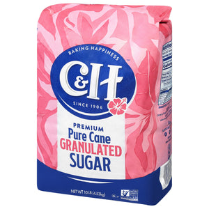 C&H Premium Pure Cane Granulated Sugar, 10 lb — grocery product, view 9