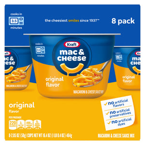 Kraft Mac and Cheese, 8 Cups, for Easy Dinner or Dinner Sides, Original Flavor — grocery product, view 15